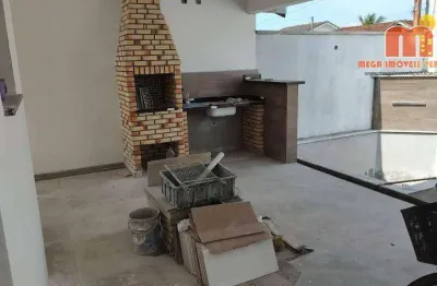 Casa com 3 dormitórios à venda, 150 m² por r$ 750.000,00 - parque balneário oásis - peruíbe/sp