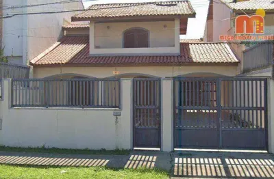 Casa com 4 dormitórios à venda, 235 m² por r$ 870.000,00 - balneário josedy - peruíbe/sp