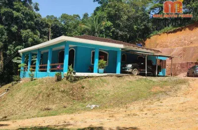 Chácara com 3 dormitórios à venda, 2120 m² por r$ 350.000,00 - parque serra mar - itariri/sp