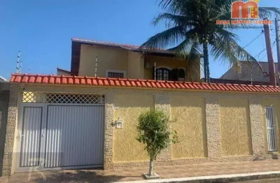 Casa com 3 dormitórios à venda, 274 m² por r$ 750.000,00 - estância balneária belmira novaes - peruíbe/sp
