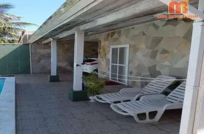 Casa com 3 dormitórios à venda, 145 m² por r$ 700.000,00 - balneário florida - peruíbe/sp