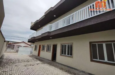 Apartamento com 1 dormitório à venda, 36 m² por r$ 230.000,00 - estância balneária maria helena novaes - peruíbe/sp