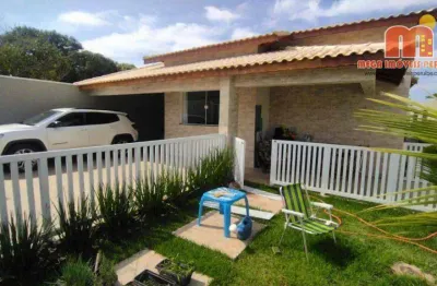 Casa com 3 dormitórios à venda, 140 m² por r$ 430.000,00 - jardim são joão - itanhaém/sp