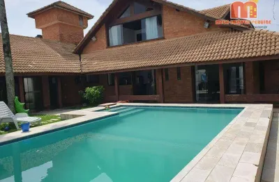 Casa com 4 dormitorios à venda, 392 m² por r$ 1.300.000 - jardim ribamar - peruíbe/sp