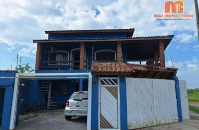 Casa com 4 dormitórios à venda, 350 m² por r$ 450.000,00 - estância são josé - peruíbe/sp