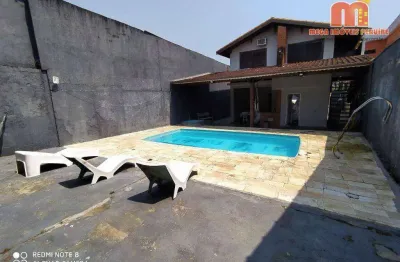 Casa com 2 dormitórios para alugar, 350 m² por r$ 3.300,00/mês - centro - peruíbe/sp