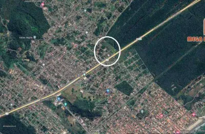 Terreno à venda, 1000 m² por r$ 130.000 - estância balneária antonio novaes - peruíbe/sp