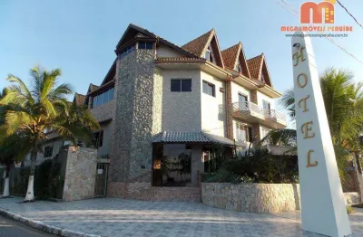 Hotel com 28 dormitórios à venda, 1100 m² por r$ 10.600.000,00 - balneário florida - peruíbe/sp