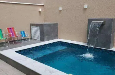 Casa em condomínio fechado com 2 quartos à venda no Suarão, Itanhaém 