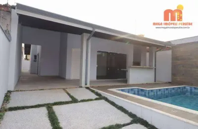 Casa com 3 dormitórios à venda, 140 m² por r$ 800.000,00 - parque balneário oásis - peruíbe/sp