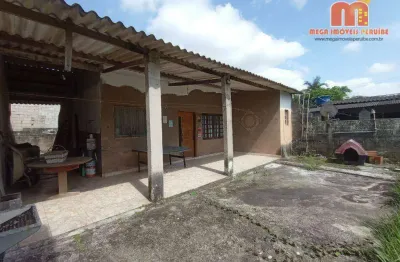 Casa com 2 dormitórios, 80 m² - venda por r$ 220.000,00 ou aluguel por r$ 1.100,00/mês - recreio santista - peruíbe/sp