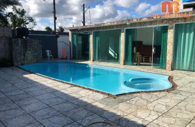 Casa com 1 dormitório à venda, 60 m² por r$ 320.000,00 - jardim sao luiz - peruíbe/sp