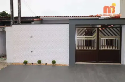 Casa com 2 dormitórios à venda, 78 m² por r$ 430.000,00 - bal arpoador - peruíbe/sp