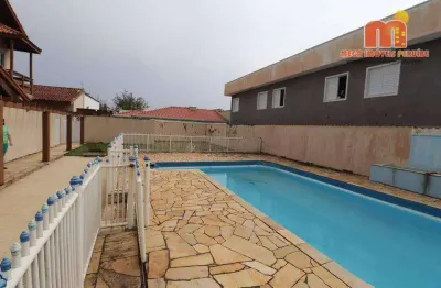 Casa com 2 dormitórios à venda, 75 m² por r$ 375.000,00 - estância são josé - peruíbe/sp