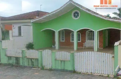 Casa com 3 dormitórios à venda, 130 m² por r$ 650.000,00 - jardim icaraiba - peruíbe/sp
