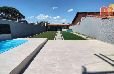 Casa com 2 dormitórios à venda, 70 m² por r$ 325.000,00 - balneário josedy - peruíbe/sp
