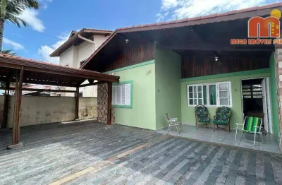 Casa com 3 dormitórios à venda, 153 m² por R$ 550.000,00 - Parque Balneário Oásis - Peruíbe/SP