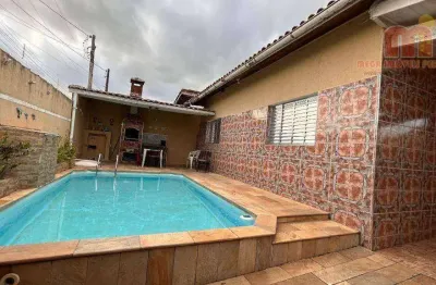 Casa com 2 dormitórios para alugar, 80 m² por r$ 2.500,00/mês - balneário são joão batista - peruíbe/sp