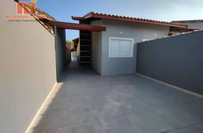 Casa com 2 dormitórios à venda, 70 m² por r$ 395.000,00 - balneário josedy - peruíbe/sp