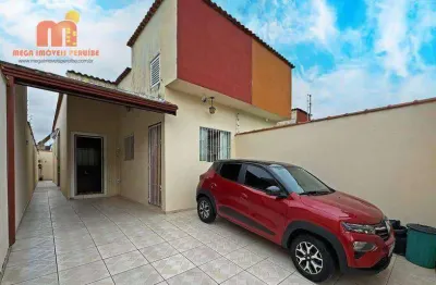 Casa com 2 dormitórios à venda, 69 m² por r$ 230.000,00 - jardim somar - peruíbe/sp