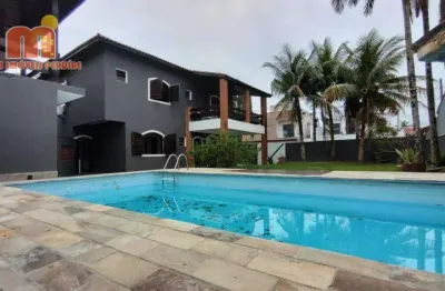 Casa com 5 suite + dependencia de hosedes à venda, 400 m² por R$ 980.000 - Estância Balneária Belmira Novaes - Peruíbe/SP