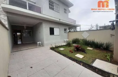 Casa com 2 dormitórios à venda, 79 m² por r$ 340.000,00 - jardim ribamar - peruíbe/sp