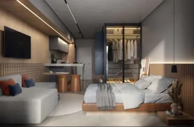 Studio para venda em curitiba, portão, 1 dormitório, 1 banheiro