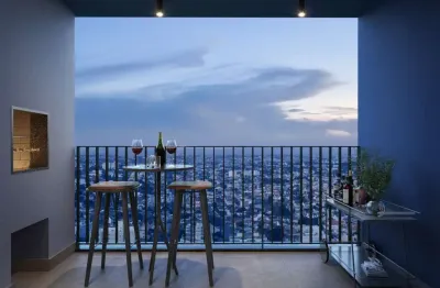 Apartamento 1 dormitório para venda em curitiba, portão, 1 dormitório, 1 suíte, 1 banheiro