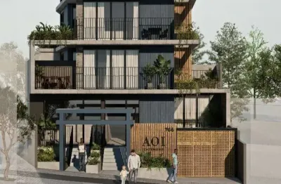 Apartamento garden para venda em curitiba, agua verde, 1 dormitório, 1 banheiro