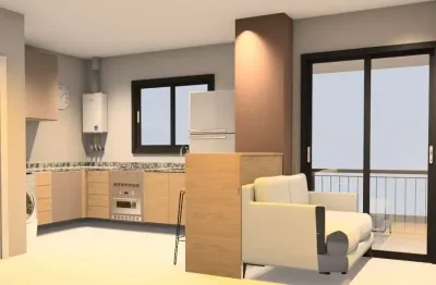 Apartamento 1 dormitório para venda em curitiba, cajuru, 1 dormitório, 1 suíte, 1 banheiro