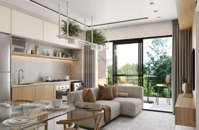 Apartamento 1 dormitório para venda em curitiba, cajuru, 1 dormitório, 1 banheiro, 1 vaga