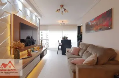 Apartamento de 3 quartos e 2 vagas e varanda gourmet na saúde