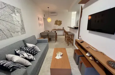Apartamento à venda em ubatuba com vista livre para a praça na praia do itaguá sacada gourmet condomínio com piscina