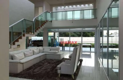 Casa com 5 dormitórios à venda, 680 m² por r$ 8.510.000,00 - condomínio chácara serimbura - são josé dos campos/sp