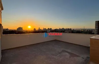 Cobertura duplex - 126 m² com 3 dormitórios à venda por r$ 670.000 - jardim américa - são josé dos campos/sp