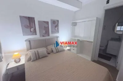 Apartamento NOVO MOBILIADO com 1 dormitório para alugar, 33 m²  - Vision Colinas - Jardim Esplanada - São José dos Campos/SP