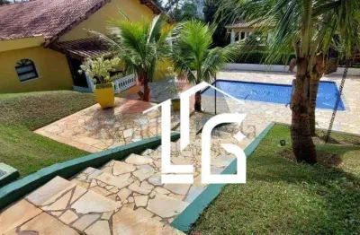 Chácara com piscina à venda, 3300 m² por r$ 900.000 - centro - biritiba mirim/sp