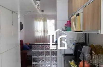 Apartamento com 2 dormitórios à venda, 38 m² por r$ 270.000 - colônia - são paulo/sp