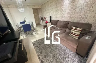 Apartamento mobiliado com 3 dormitórios à venda, 63 m² por r$ 430.000 - ponte grande - guarulhos/sp