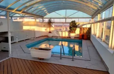 Cobertura com 4 quartos para alugar na avenida washington luís, 1576, jardim marajoara, são paulo por r$ 27.000