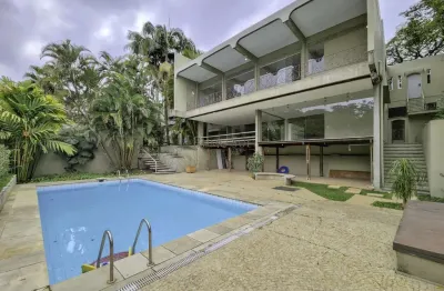 Casa em condomínio fechado com 5 quartos à venda na rua eliseu visconti, 40, paineiras do morumbi, são paulo por r$ 6.000.000