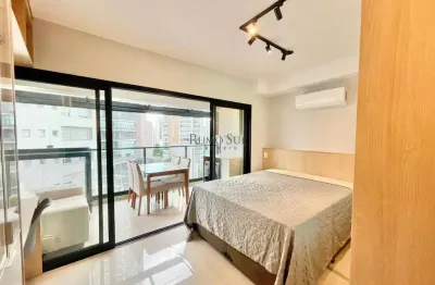 Apartamento com 1 quarto para alugar na avenida açocê, 50, moema, são paulo por r$ 4.500