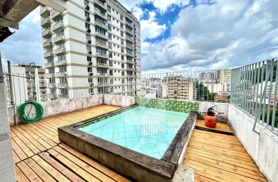 Cobertura ao lado do metrô são francisco  xavier com 3 quartos e 1 vaga de garagem