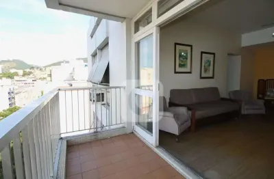 Apartamento de 100m² com 3 quartos e 1 vaga à venda - tijuca - rj