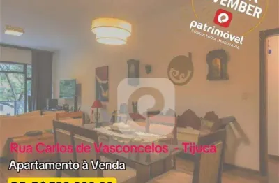 Tijuca - apartamento 3 quartos com suíte - próximo saens pena