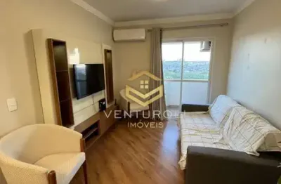 Apartamento para aluguel com 76 m² e 3 quartos em jardim estoril, bauru - sp mobiliado
