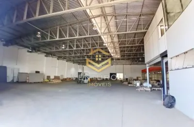 Barracão com 2.100 m² de área construída, 6,5 mt pé direito , cisterna e energia fotovoltaica