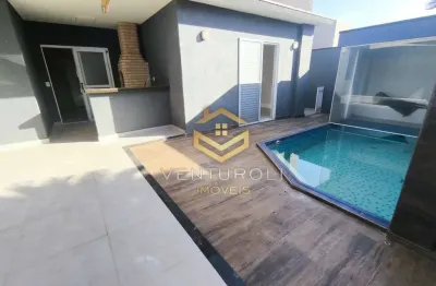 Casa para alugar no villagio iii – 3 suítes, piscina e espaço gourmet em condomínio