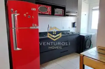 Apartamento para venda com 49 m² e 2 quartos em jardim terra branca, bauru - sp