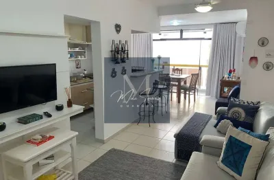 Lindo flat reformado. climatizado. vista para o mar. lazer. centro. 01 quadra da praia. 01 dormitório. 02 vagas. serviço de camareira e de praia.